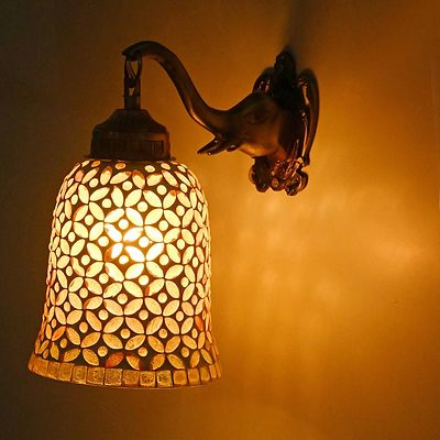 Trendy Fashionable Mosaic Wall Light, Mounted Wall Lamp For Decorative Home, Restaurant, Hotel (Pack Of 1)