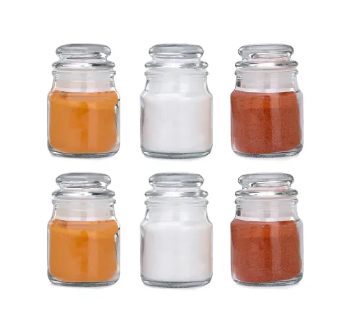 Glass Yunki Jar 100 ML (Pack of 6)