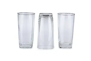 Trendy 300 ML Plaza Water/ Juice Glass set (Pack Of 6)-thumb1