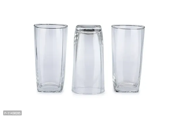 Trendy 300 ML Plaza Water/ Juice Glass set (Pack Of 6)-thumb2