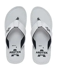 AROTEK Best Quality Slipper for men (Grey, numeric_6)-thumb2