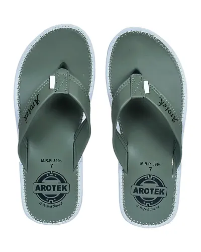 AROTEK Men's Flip Flop Casual Slipper Comfortable for Daily Use
