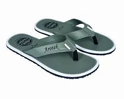 AROTEK Men's Flip Flop Casual Slipper Comfortable for Daily Use (Green, 6)-thumb3