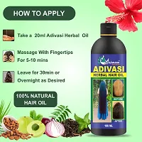 Aatmam Ayurveda Adivasi Herbal Hair Growth Oil 100ml (Pack of 01)-thumb3