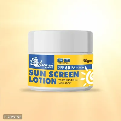 Aatmam Ayurveda Sun Screen Lotion 50gm