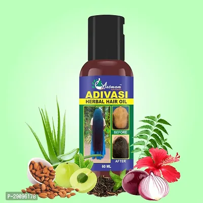 Aatmam Ayurveda Herbal Hair Growth Oil 60ml (Pack of 01)