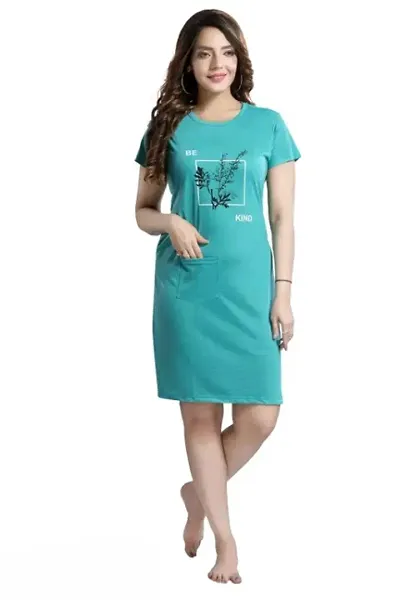 Hot Selling Cotton Nighty Women's Nightwear 