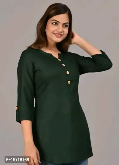 Stylish Rayon Short Kurti For Women