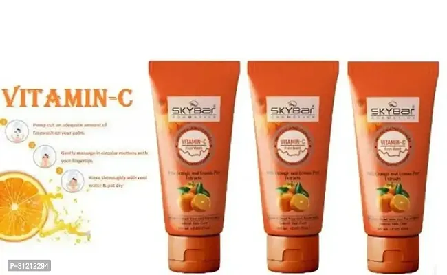 Skybar Active Vitamin C Face Wash Pack Of 3