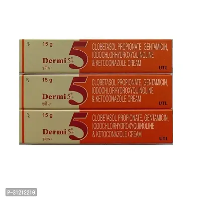 Dermi 5 Cream 15 Gm Pack Of 3-thumb0