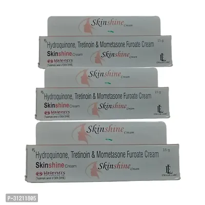 Skinshine Cream 15G Hydroquinone, Tretinoin Mometasone Furoate Cream Pack 3