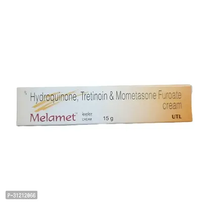 Melamet 15G Hydroquinone, Tretinoin Mometasone Furoate Cream-thumb0