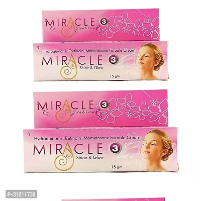 Miracle Shine Glow Anti Blemish Cream 15G Pack Of 2-thumb0