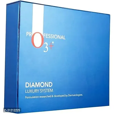 O3+ Diamond Luxury System Facial Kit For Bridal Makeup And Ultra Glow Treatments - Perfect For All Skin Type To Increase Shine And Glow On Face-thumb0