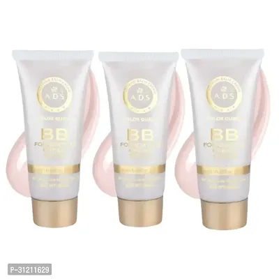 A.D.S Blemish Balm Cream Bb Foundation Cream Spf-20 Extreme Glow Foundation Net Wt 60Ml. Pack 3