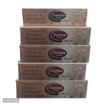 Twinkle Cream Hydroquinone Tretinoin Mometasone Furoate Xream 15G Pack Of 4-thumb0