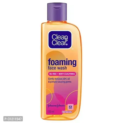 Clean Clear Foaming Face Wash For Oily Skin, 150Ml-thumb0