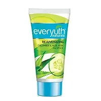 Everyuth Naturals Rejuvenating Face Pack - Cucumber  Aloe Vera, No Harmful Chemicals, pack of 3-thumb2