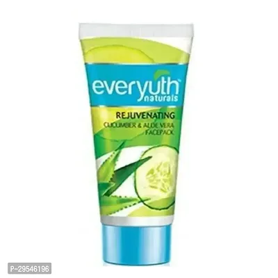 Everyuth Naturals Rejuvenating Face Pack - Cucumber  Aloe Vera, No Harmful Chemicals, pack of 3-thumb3