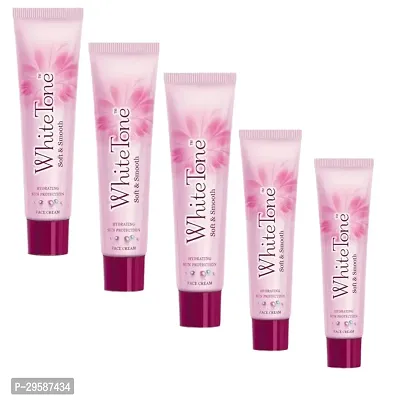 White Tone Soft  Smooth Face Cream Pack of 4