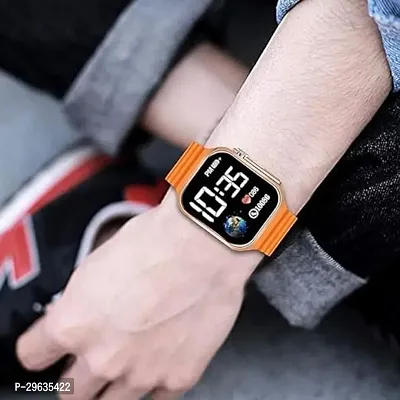 Digital Dial Waterproof Smart Design LED Display Kids Watch-thumb2