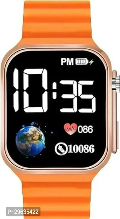 Digital Dial Waterproof Smart Design LED Display Kids Watch-thumb3