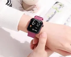 Digital LED Wrist Watch for Kids Pack of 1 Assorted Color-thumb4