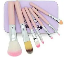 Beauty Makeup Mini Brush Set- Pink, 7 Pieces Pack of 1-thumb2