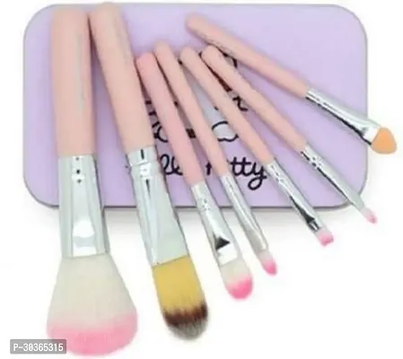 Beauty Makeup Mini Brush Set- Pink, 7 Pieces Pack of 1-thumb3