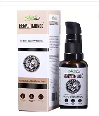 MART BROWN MUNDE BEARD OIL FOR LONG  SHINY BEARD FAST GROW OIL PACK OF (30ml x 1) Hair Oil  (30 ml) pack of 3-thumb1