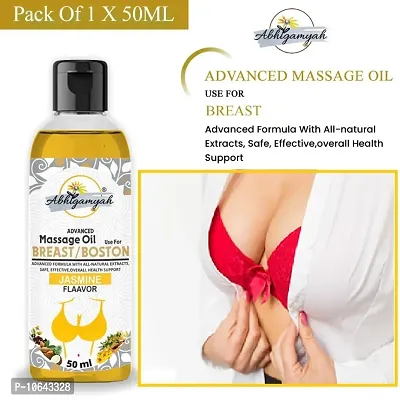 Abhigamyah Breast massage oil helps in growth/firming/tightening/ bust36 natural Women  (50 ml) Pack Of -1