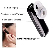 Single Ear Wireless Earbuds Bluetooth Headset with mic-thumb2