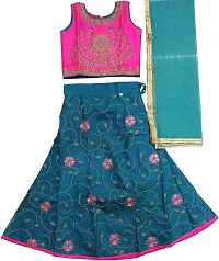 Stylish Kids Girl Lehenga Choli Sets-thumb1