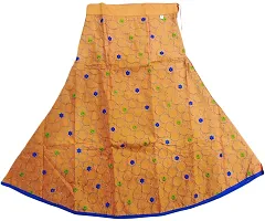 Stylish Fancy Satin New Floral Kids Lehanga Choli For Princess-thumb3