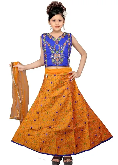 Beautiful Satin Lehenga Cholis 