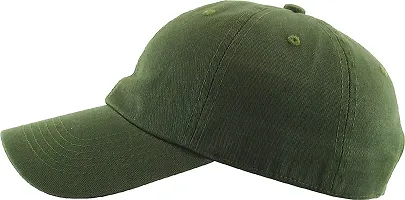 VEERUS Baseball Cap for Men  Women Olive Green Pack of 1-thumb2