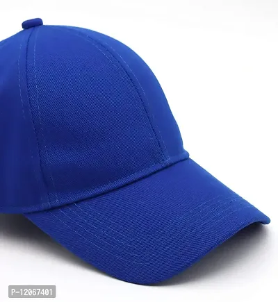 VEERUS Unisex Royal Blue Baseball Cap for Men & Women-thumb5