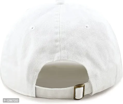 VEERUS Unisex White Baseball Cap for Men  Women-thumb2