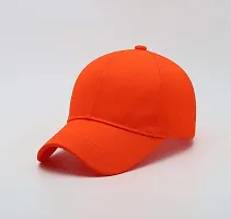 VEERUS Baseball Cap Orange-Pink Combo for Men and Women Pack of 2-thumb1