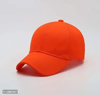 VEERUS Baseball Cap Orange-Pink Combo for Men and Women Pack of 2-thumb2