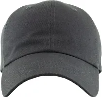 VEERUS Unisex Grey Baseball Cap for Men  Women-thumb3