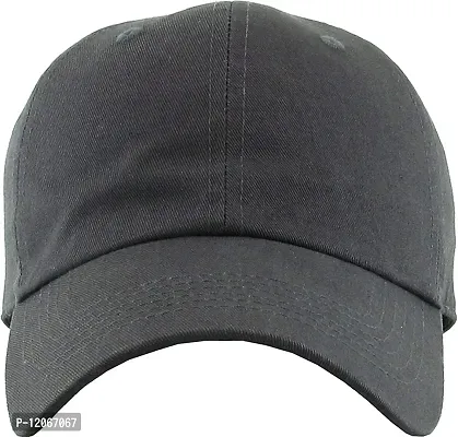 VEERUS Unisex Grey Baseball Cap for Men  Women-thumb4