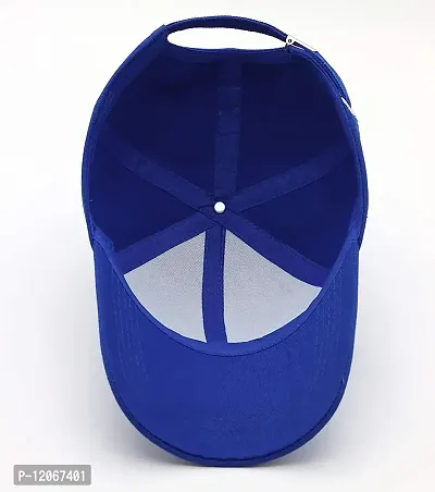 VEERUS Unisex Royal Blue Baseball Cap for Men & Women-thumb3