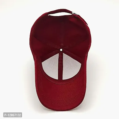 VEERUS Unisex Marron Baseball Cap for Men  Women-thumb3