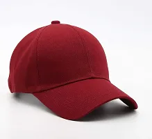 VEERUS Unisex Marron Baseball Cap for Men  Women-thumb4