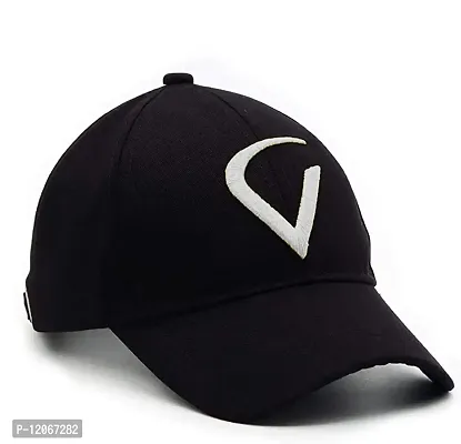 VEERUS Virat Baseball Cap for Men & Women Pack of 1(Black)