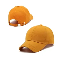 VEERUS Baseball Cap Light Grey-Mustard Combo for Men and Women Pack of 2-thumb4