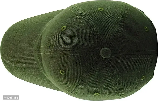 VEERUS Baseball Cap for Men  Women Olive Green Pack of 1-thumb2