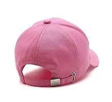 Adult's Cotton Cap (Pack Of 1) (B01_Pink_Free Size)-thumb3