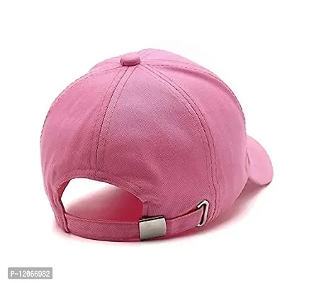 Adult's Cotton Cap (Pack Of 1) (B01_Pink_Free Size)-thumb4